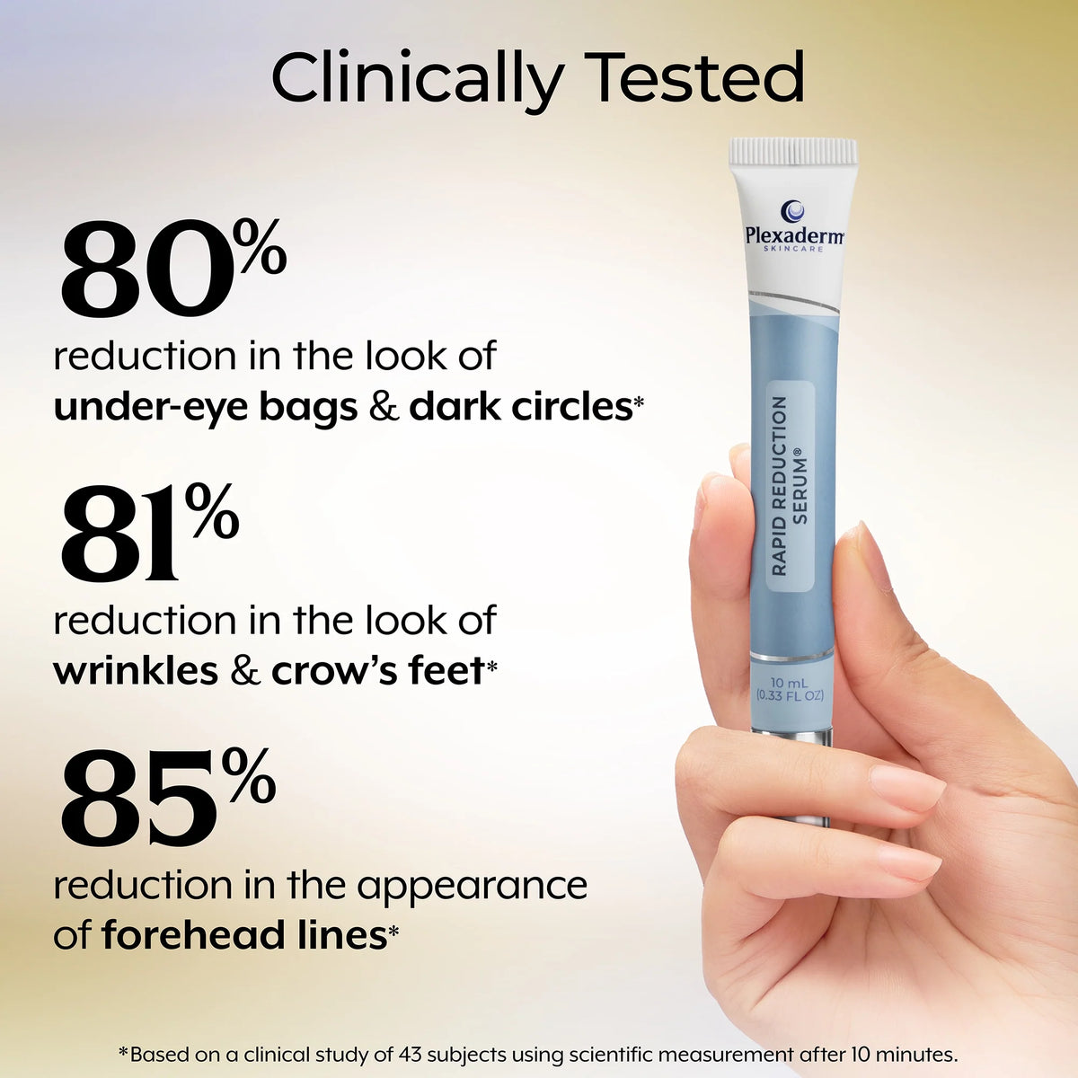 Plexaderm Rapid Reduction Eye Serum cosmetic product image 7